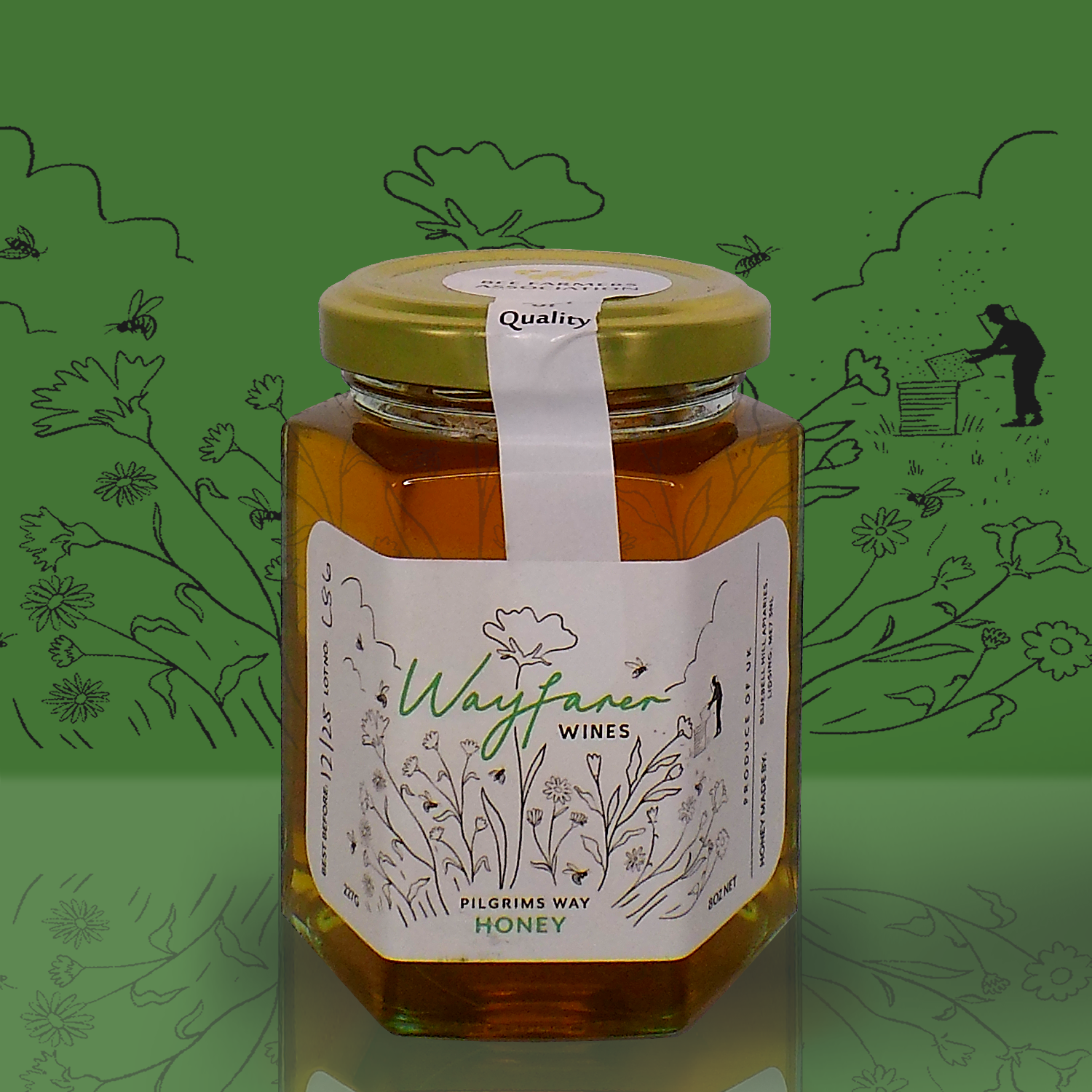 Pilgrims Way Honey 227g Jar