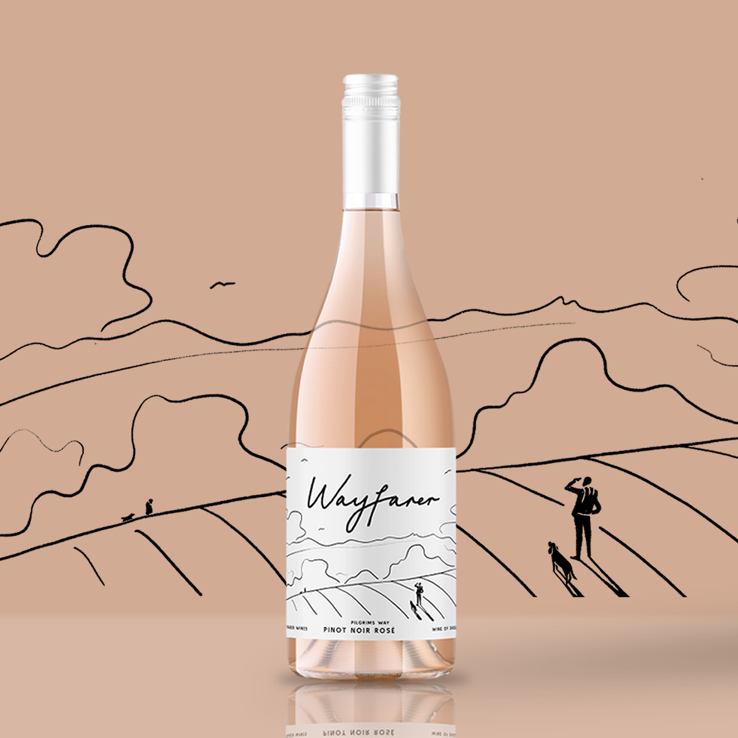 Pilgrims Way Pinot Noir Rosé 2024